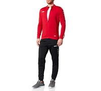JAKO M9119 - Tuta da uomo in poliestere Striker 2.0, colore rosso peperoncino e bianco, XXL