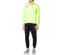 JAKO M9119 - Tuta da uomo in poliestere Striker 2.0, giallo fluorescente e nero, XL