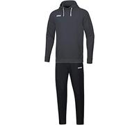 JAKO M9465 - Tuta da jogging per bambini, con felpa con cappuccio, colore: antracite, 152