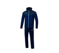 JAKO M9620 Champ 2.0 - Tuta da uomo con cappuccio, 4XL, colore: blu navy/blu scuro