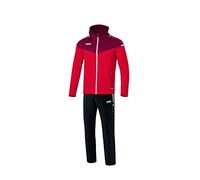 JAKO M9620 Champ 2.0 - Tuta da uomo con cappuccio, taglia 3XL, colore: Rosso vino