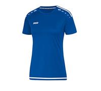 JAKO Maglia da Donna Striker 2.0 KA Blu Royal/Bianco, Taglia 36