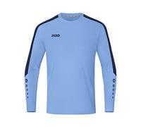 JAKO Maglia a Maniche Corte Power Portiere, Blu Cielo/Navy, XXL Unisex-Adulto