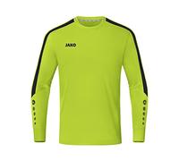 JAKO Maglia a Maniche Corte Power Portiere, Verde Fluo, 140 Unisex-Bambini e Ragazzi