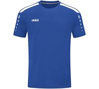 JAKO Maglia Power a Maniche Corte, Blu Reale, M Uomo