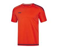 JAKO Maglia da Uomo Striker 2.0 KA in Fiamma/Blu Navy, XL