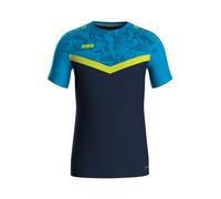 JAKO Maglia funzionale blu / blu scuro / giallo Bambini JAKO 164