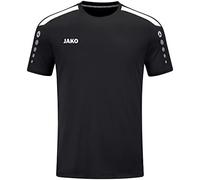 JAKO Maglia Power a Maniche Corte, Nero, S Uomo