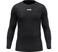 JAKO Maglietta a Maniche Lunghe da Bambino, Lightweight, Colore Nero, XS