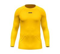 JAKO Maglietta a Maniche Lunghe da Bambino, Lightweight, Giallo, XS