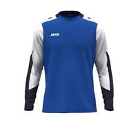 JAKO Maglietta a Maniche Lunghe Unisex Dynamic, Royal/Bianco/Blu Marino, Taglia L