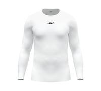 JAKO Maglietta a Maniche Lunghe Unisex Function, Bianca, L