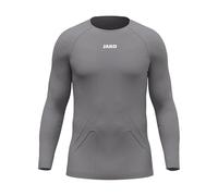 JAKO Maglietta a Maniche Lunghe Unisex Lightweight, Grigio, S