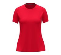 JAKO Maglietta da Donna, Tinta Unita, Rosso, M