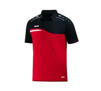 JAKO Maglietta da Uomo Competition 2.0, Rosso/Nero, 3XL, 6318