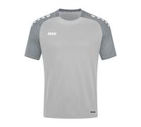 JAKO T-Shirt Performance, Grigio Chiaro/Grigio Pietra, L Uomo