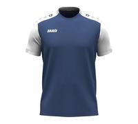 JAKO Maglietta per Bambini Dynamic, Blu Notte/Bianco/Grigio Chiaro, 128