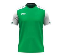 JAKO Maglietta per Bambini Dynamic, Verde/Bianco/Verde Scuro, 152