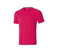 JAKO Maglietta per Bambini Run 2.0, Bambini, T-Shirt, 6175, Rosa., 128