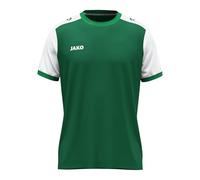 JAKO Maglietta Unisex Dynamic, a Maniche Corte, Verde Scuro/Bianco/Verde, M