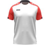 JAKO Maglietta Unisex Dynamic, Bianco/Corallo/Marine, 4XL