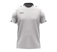 JAKO Maglietta Unisex Dynamic, Grigio Chiaro/Bianco/Grigio, XL