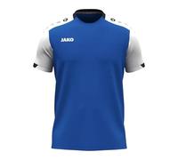 JAKO Maglietta Unisex Dynamic, Royal/Bianco/Blu Marino, XL