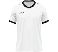 JAKO Maglietta Unisex Glory, Manica Corta, Bianco/Nero, S