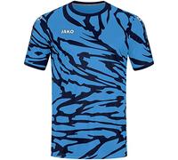 JAKO Maglia a Maniche Corte Power Portiere, Blu Cielo/Navy, M Unisex-Adulto