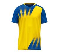 JAKO Maglietta Unisex Vintage, a Maniche Corte, Giallo/Royal, S