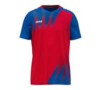 JAKO Maglietta Unisex Vintage, a Maniche Corte, Rosso/Royal, XL
