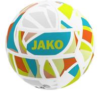 JAKO Miniball Iconic, bianco/ciano/giallo fluo, 1