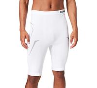 Jako Pantaloncini Tight Comfort, Unisex, Shorts Tights Comfort, Bianco, S