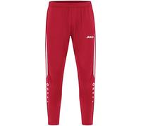 JAKO Pantaloni da Allenamento Power, Rosso/Bianco, 152 Unisex-Bambini