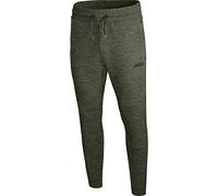JAKO - Pantaloni da Jogging da Donna Premium Basics, Donna, Pantaloni da Jogging, 8429, Kaki mélange., 40
