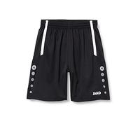 Jako - Pantaloni Sportivi da Calcio Torino, Uomo, Fußball Sporthose Turin, Nero/Bianco, L