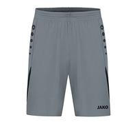 JAKO Pantaloni Sportivi Challenge, Grigio Pietra/Nero, L Uomo