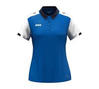 JAKO Polo da donna Dynamic, royal/bianco/marine, S