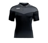 JAKO Polo da Uomo Champ 2.0, Uomo, Polo, 6320, Nero/Antracite, L