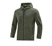 JAKO Premium Basics - Felpa con Cappuccio da Uomo, Uomo, 6829, Khaki Meliert, S