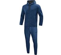 JAKO Premium Basics mit Kapuze, Tuta da Jogging. Uomo, Blu Marino mélange, S