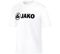 JAKO Promo 6164 - Maglietta Tecnica da Uomo, Taglia XXL, Colore: Blu, Uomo, Maglietta Tecnica Promo, 6164, Bianco_00, 4XL