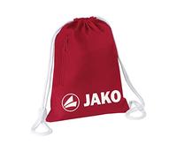 JAKO, Sacca da Ginnastica. Unisex-Adulto, Chili Rosso, 0 (One Size)