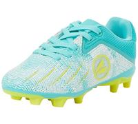JAKO Scarpe da Calcio Unisex per Bambini, J-SFG Vini, Blu Oceano/Giallo Fluo, 28 EU, Ocean Neon Yellow, 28 EU