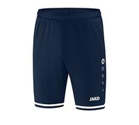 JAKO Sporthose Striker 2.0, Pantaloni Sportivi da Calcio. Bambini, Navy/Bianco, 164