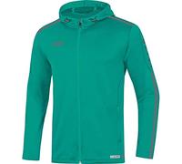 JAKO Striker 2.0 - Felpa con cappuccio, da uomo, Uomo, 6819, türkis/anthrazit, XL
