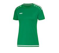 JAKO Striker 2.0 KA, Maglietta Donna, Sport Verde/Bianco, 44