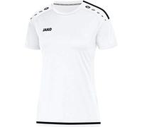 JAKO Striker 2.0 KA Trikot, Maglia da Donna, Bianco/Nero, 40
