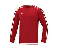 JAKO Striker 2.0 La, Maglia Bambini, Chili Rot/Weiß, 140