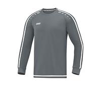 JAKO Striker 2.0 La Trikot, Maglia da Bambino, Steingrau/Weiß, 140